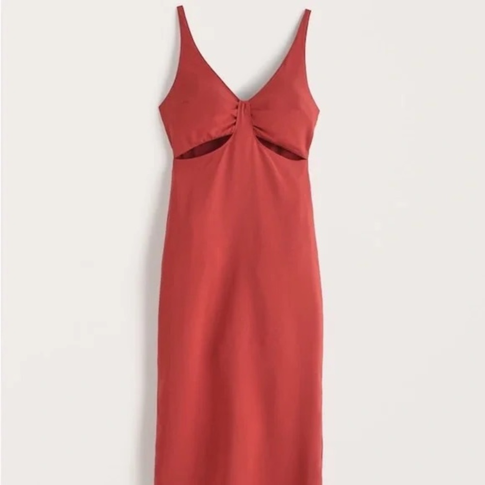 Abercrombie & Fitch Red cut out Dress
